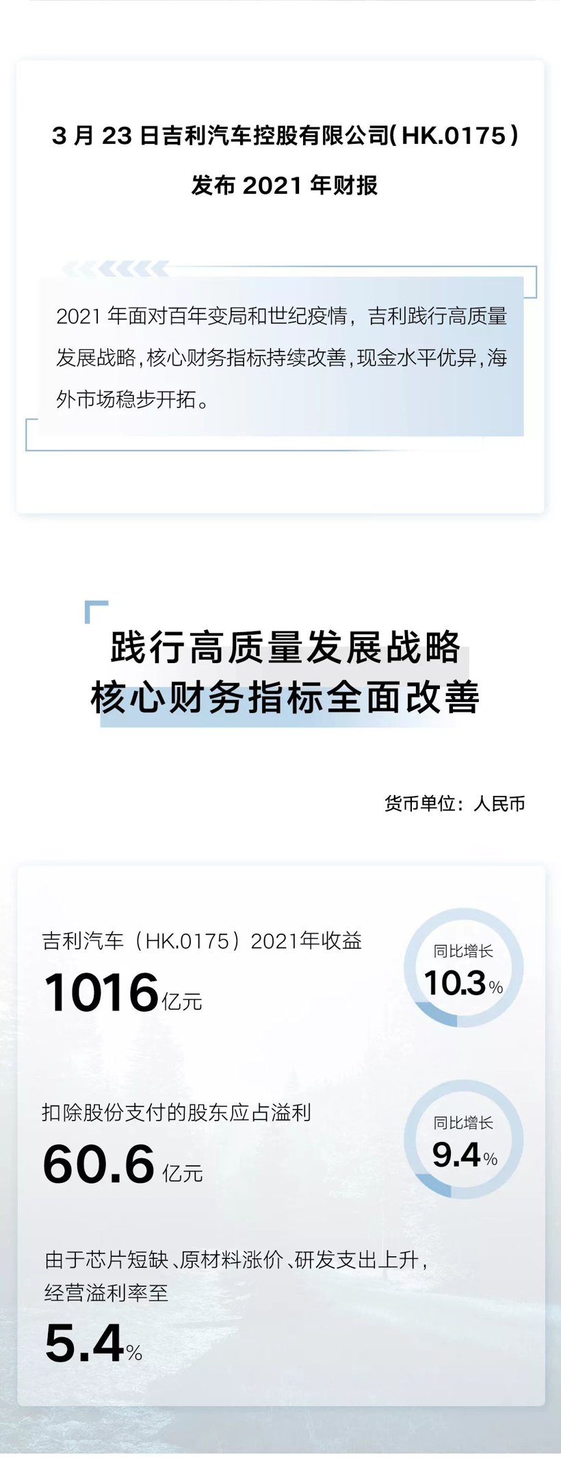 吉利：未來將繼續(xù)加強(qiáng)部署自研芯片，多方位解決芯片短缺問題