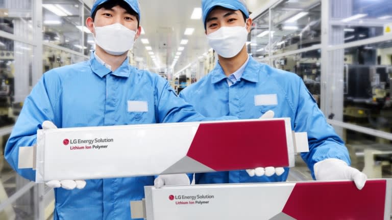 韓國電池制造商未來兩年或漲價(jià)40%