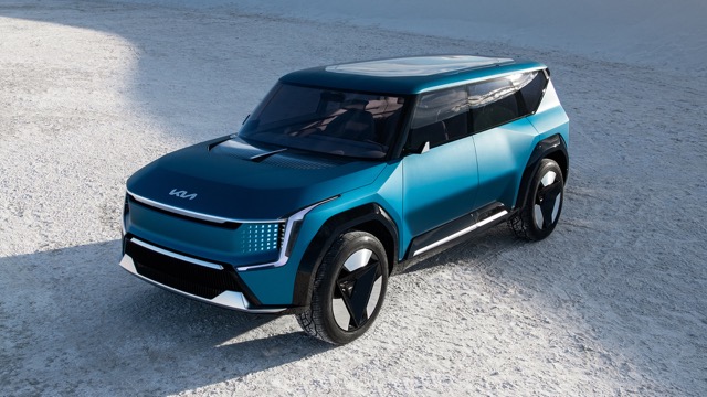 起亞EV9接受最終測(cè)試，將于2023年上市