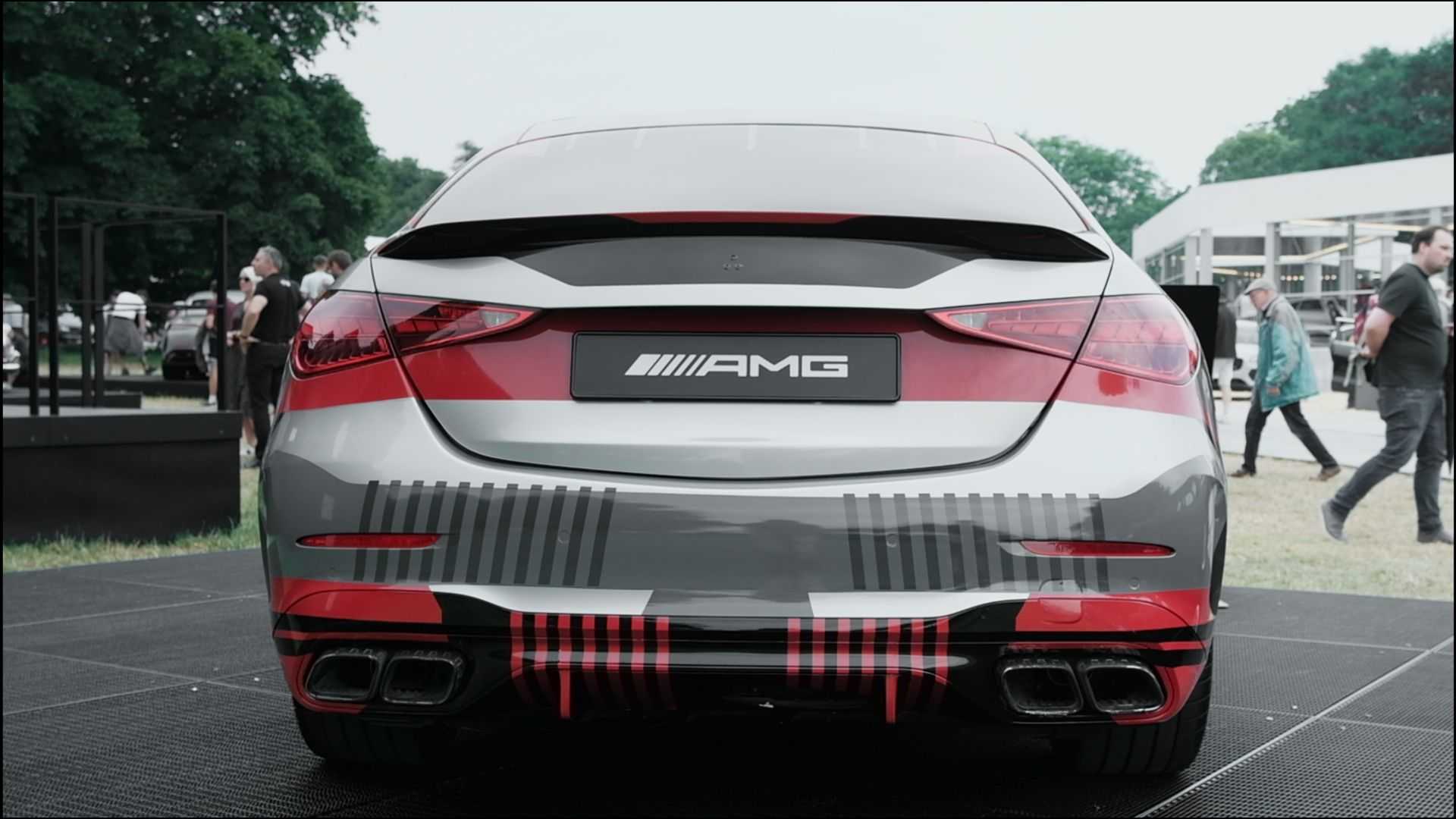 全新梅賽德斯-AMG C63預(yù)告圖發(fā)布，9月21日首發(fā)