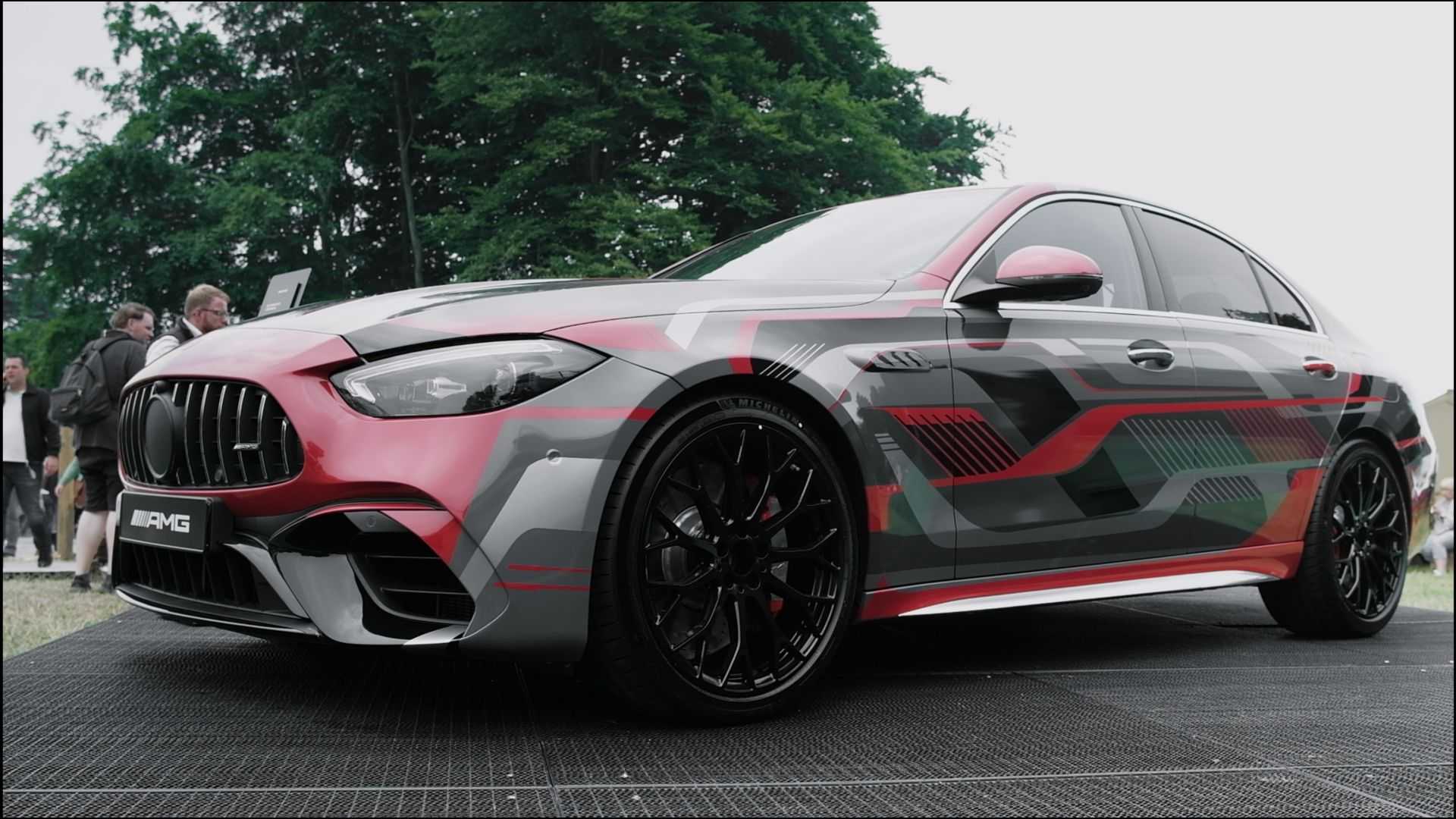 全新梅賽德斯-AMG C63預(yù)告圖發(fā)布，9月21日首發(fā)