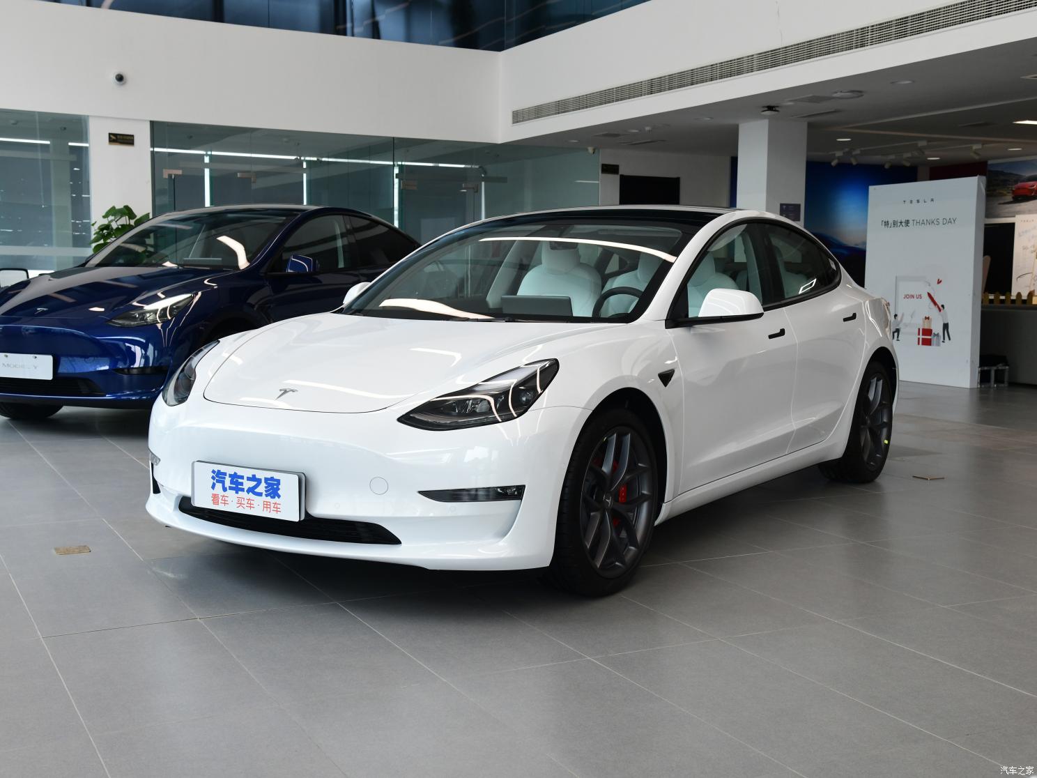 特斯拉中國 Model 3 2022款 Performance高性能全輪驅(qū)動(dòng)版