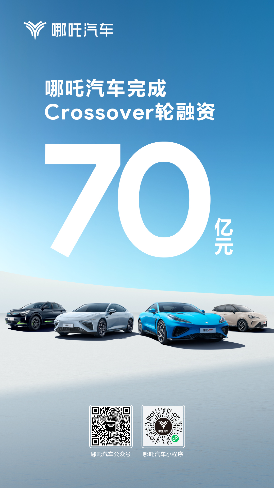 IPO倒計(jì)時(shí)？哪吒汽車(chē)宣布完成新一輪70億元融資