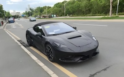 騰勢(shì) Z 量產(chǎn)版最新實(shí)車圖曝光，運(yùn)動(dòng)感十足
