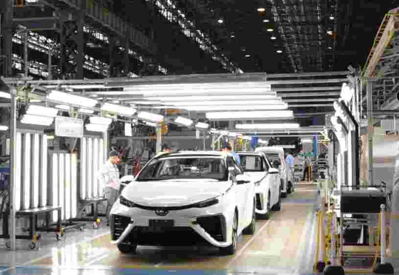 豐田7月擬減產(chǎn)5萬輛車，全球產(chǎn)量或達(dá)80萬輛